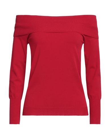 Twinset Woman Sweater Red Size Xs Viscose, Polyester