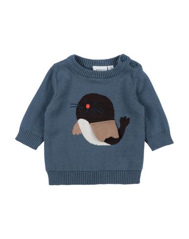 Name It® Babies' Name It Newborn Boy Sweater Pastel Blue Size 1 Cotton