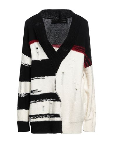 Isabel Benenato Woman Sweater Black Size 10 Cashmere, Merino Wool, Polyamide, Elastane
