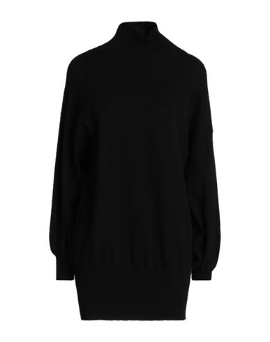 Pierantonio Gaspari Woman Turtleneck Black Size 12 Virgin Wool