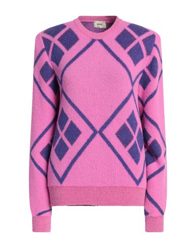 Akep Woman Sweater Fuchsia Size 4 Polyamide, Acrylic, Mohair Wool, Nylon In Pink