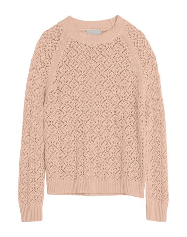 N.o.w. Andrea Rosati Cashmere N. O.w. Andrea Rosati Cashmere Woman Sweater Blush Size L Cashmere, Viscose, Wool, Polyamide In Pink