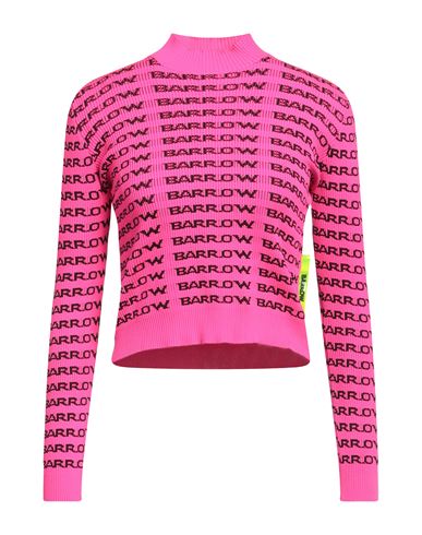 Barrow Woman Turtleneck Fuchsia Size M Nylon In Pink
