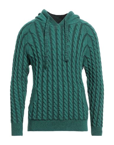 Lucques Man Sweater Green Size 36 Wool, Viscose, Polyamide, Cashmere