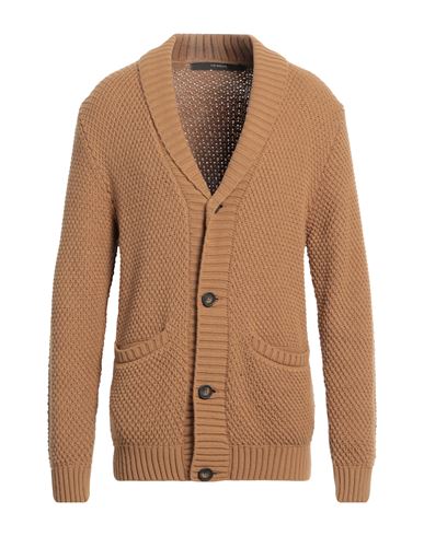 I'm Brian Man Cardigan Khaki Size L Acrylic, Wool In Beige