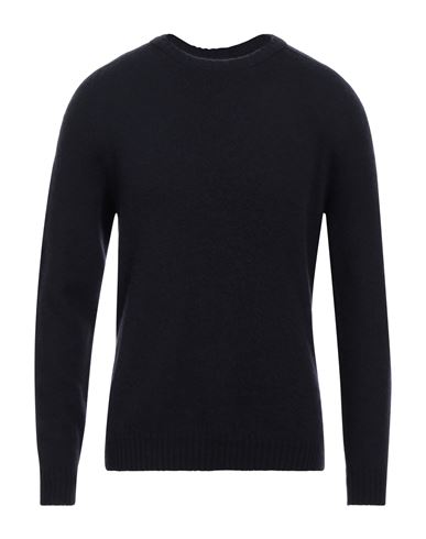 Alpha Studio Man Sweater Midnight Blue Size 44 Wool