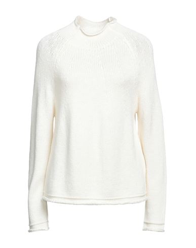 Alpha Studio Woman Sweater Off White Size 4 Wool, Recycled Polyamide