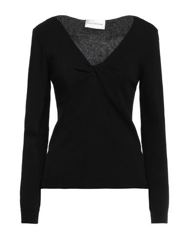 Anna Molinari Blumarine Woman Sweater Black Size 10 Wool