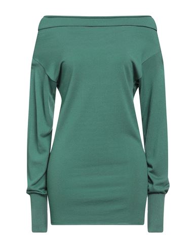 Alpha Studio Woman Sweater Green Size 6 Viscose, Polyester, Polyamide