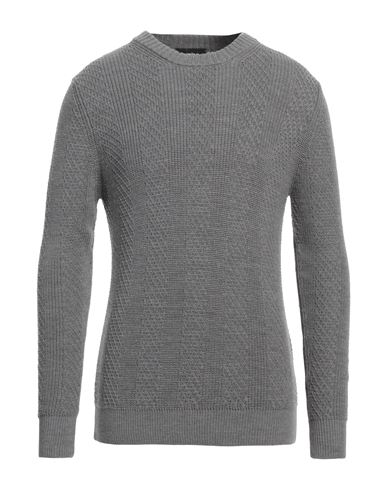 Alpha Studio Man Sweater Grey Size 48 Wool