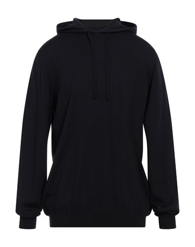 Alpha Studio Man Sweater Midnight Blue Size 46 Merino Wool