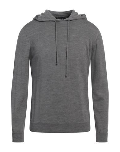 ALPHA STUDIO ALPHA STUDIO MAN SWEATER GREY SIZE 40 MERINO WOOL 