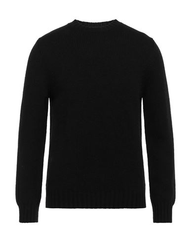 Alpha Studio Man Sweater Black Size 36 Acrylic, Alpaca Wool, Polyamide, Merino Wool