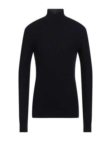 Alpha Studio Turtlenecks In Navy Blue