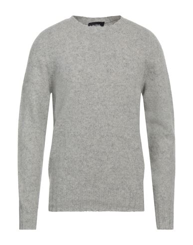 Alpha Studio Man Sweater Light Grey Size 44 Wool