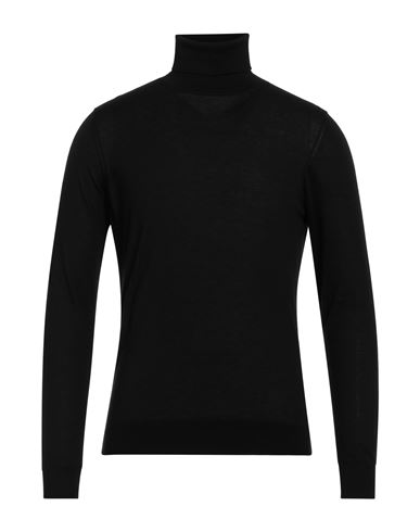 Alpha Studio Turtlenecks In Black