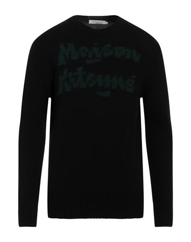 Maison Kitsuné Man Sweater Black Size S Wool