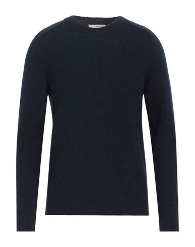 Shop Selected Homme Man Sweater Midnight Blue Size Xl Recycled Polyester, Alpaca Wool, Wool, Nylon, Elast