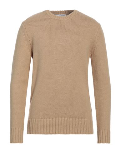 Selected Homme Man Sweater Sand Size L Wool, Polyamide In Beige