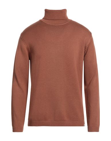 Rollkragenpullover Herren Rostrot 3XL,M,S,XL,XXL Herren
