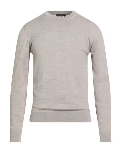 Alpha Studio Man Sweater Sand Size 42 Merino Wool