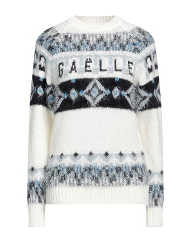 Shop Gaelle Paris Gaëlle Paris Woman Sweater Off White Size 2 Polyamide, Mohair Wool, Acrylic