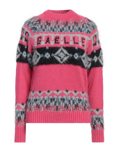 Gaelle Paris Gaëlle Paris Woman Sweater Fuchsia Size 1 Polyamide, Mohair Wool, Acrylic In Pink