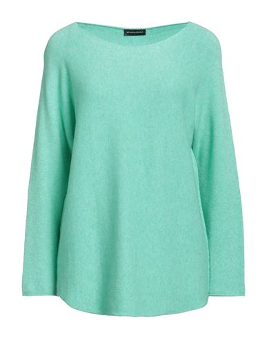 Spadalonga Woman Sweater Light Green Size 8 Acrylic, Polyamide, Wool, Viscose