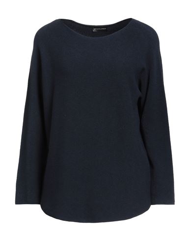 Spadalonga Woman Sweater Navy Blue Size 6 Acrylic, Polyamide, Wool, Viscose