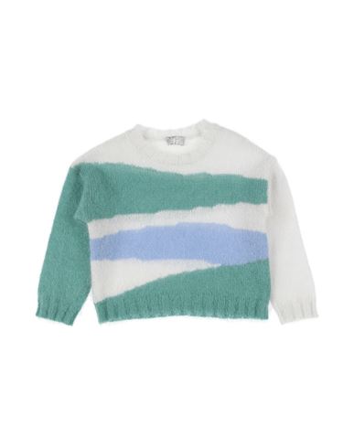 Il Gufo Toddler Girl Sweater Green Size 5 Mohair Wool, Polyamide, Wool In Green