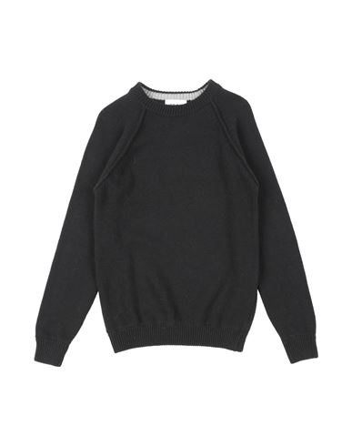 Berna Babies'  Toddler Boy Sweater Black Size 4 Cotton, Viscose, Polyamide, Cashmere