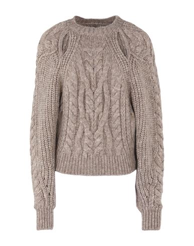Shop Isabel Marant Woman Sweater Beige Size 10 Wool, Acrylic, Polyamide