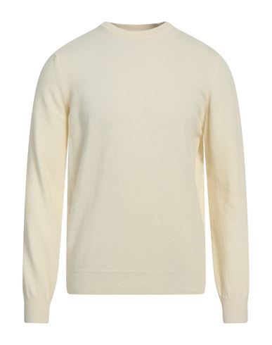 Grey Daniele Alessandrini Man Sweater Ivory Size 38 Wool, Polyamide In White
