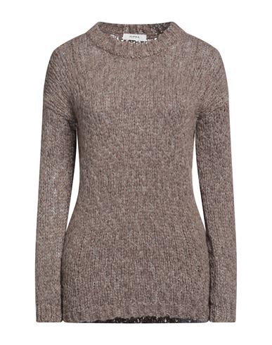 Shop Alpha Studio Woman Sweater Dove Grey Size 10 Acrylic, Alpaca Wool, Polyamide, Wool