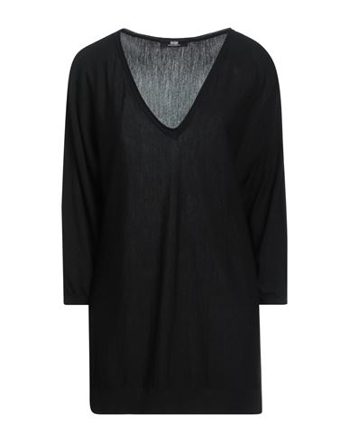 Alpha Studio Woman Sweater Black Size 10 Merino Wool
