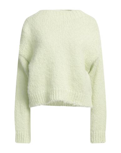 Aniye By Woman Sweater Light Green Size M Mohair Wool, Alpaca Wool, Polyamide