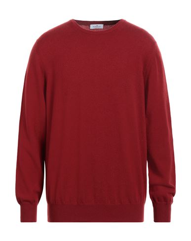 Sonrisa Man Sweater Brick Red Size 46 Cashmere
