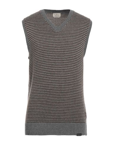 Drumohr Man Sweater Grey Size 42 Wool, Polyamide, Viscose, Acrylic, Cashmere