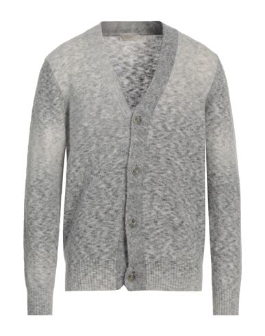 Altea Man Cardigan Light Grey Size L Alpaca Wool, Wool, Polyamide