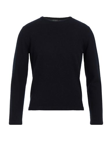 Zanieri Man Sweater Midnight Blue Size 38 Lambswool, Cashmere
