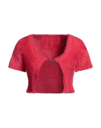 Jacquemus Woman Cardigan Fuchsia Size 4 Polyamide, Elastane In Pink