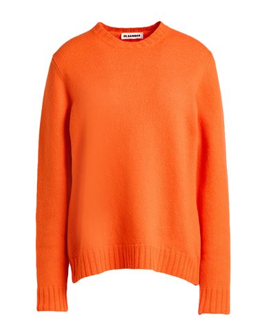 Jil Sander Woman Sweater Orange Size 2 Wool