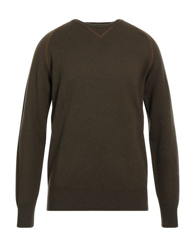 Aspesi Man Sweater Dark Green Size 42 Wool