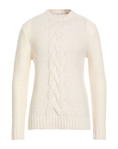 BECOME BECOME MAN SWEATER WHITE SIZE 46 ACRYLIC, WOOL, POLYESTER, POLYAMIDE, ELASTANE 