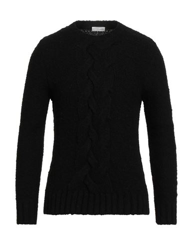 BECOME BECOME MAN SWEATER BLACK SIZE 46 ACRYLIC, WOOL, POLYESTER, POLYAMIDE, ELASTANE 
