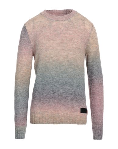 Dondup Man Sweater Light Pink Size 42 Alpaca Wool, Wool, Polyamide