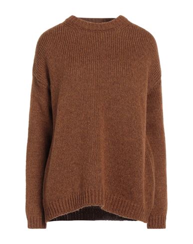 Aragona Woman Sweater Brown Size 8 Alpaca Wool, Wool, Polyamide