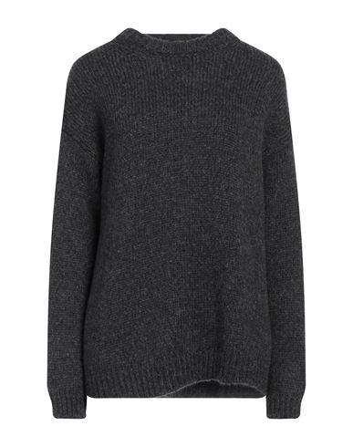 Aragona Woman Sweater Lead Size 6 Alpaca Wool, Wool, Polyamide In Grey
