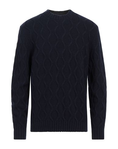 Heritage Man Sweater Midnight Blue Size 46 Wool, Cashmere
