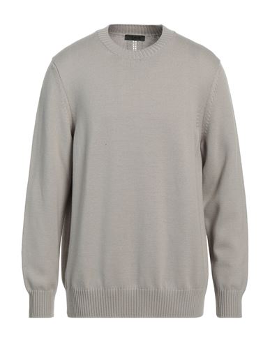 +39 Masq Man Sweater Light Grey Size 46 Merino Wool